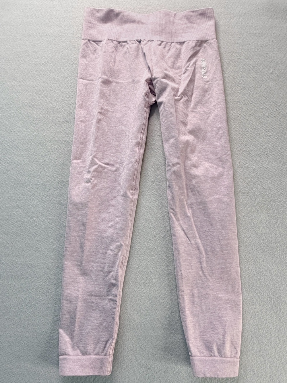Gymshark Adapt Marl Seamless Leggings Women’s XS Light Purple Stretch Gym Yoga